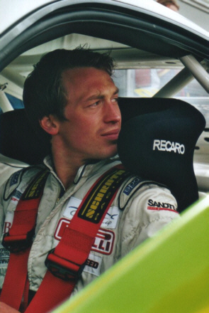 Frank Stippler am Nürburgring 2001 im Porsche GT3 - Foto: Uwe Janssen